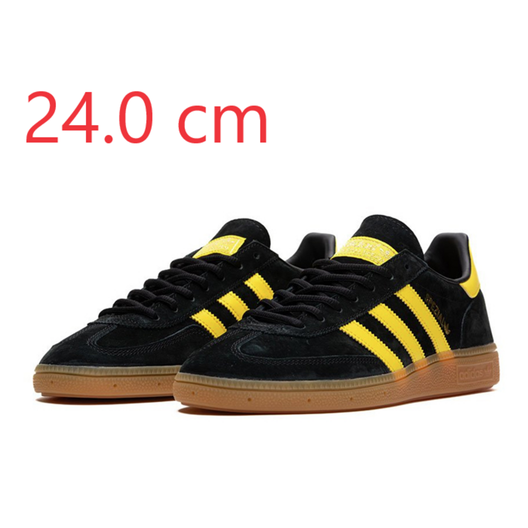 adidas - adidas HANDBALL SPEZIAL ブラックイエロー 24.0cmの通販 by