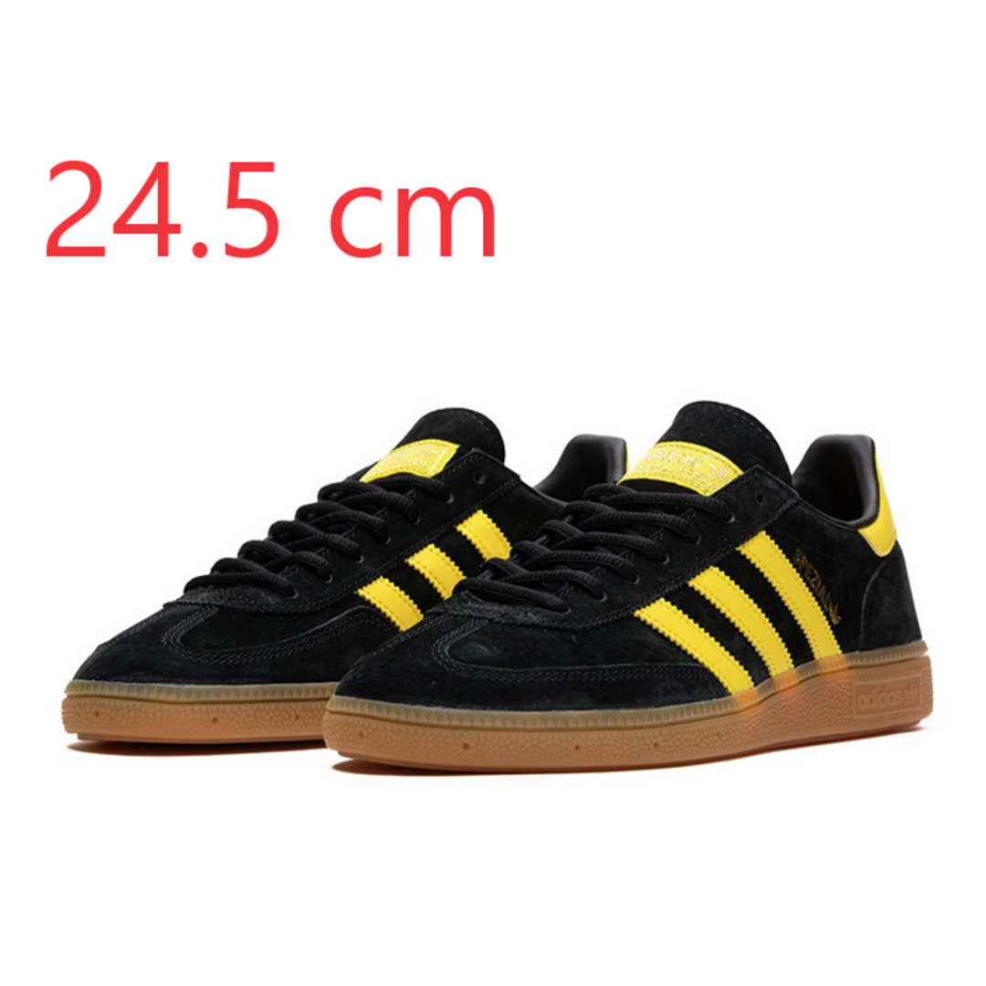 adidas - adidas HANDBALL SPEZIAL ブラックイエロー 24.5cmの通販 by ...