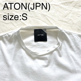 エイトン(ATON)のATON(JPN)コットンL/SカットソーTシャツ(Tシャツ/カットソー(七分/長袖))