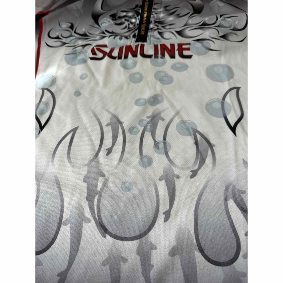 SUNLINE(サンライン)の【売約済み】サンライン鮎シャツへら釣りプロドライジップアップ スポーツ/アウトドアのフィッシング(ウエア)の商品写真