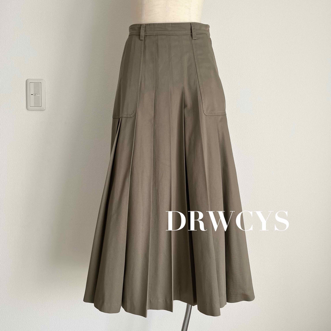 DRWCYS(ドロシーズ)のDRWCYS チノプリーツスカート レディースのスカート(ロングスカート)の商品写真