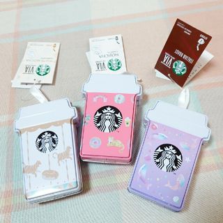 スターバックス(Starbucks)のスターバックス　オーナメント缶　３個(小物入れ)