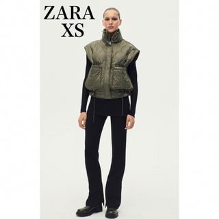 ザラ(ZARA)のZARA ウォーターレペレント ZW COLLECTION パフベスト(ダウンベスト)