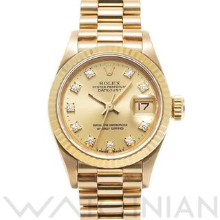 ロレックス(ROLEX)の中古 ロレックス ROLEX 69178G 98番台(1987年頃製造) シャンパン /ダイヤモンド レディース 腕時計(腕時計)