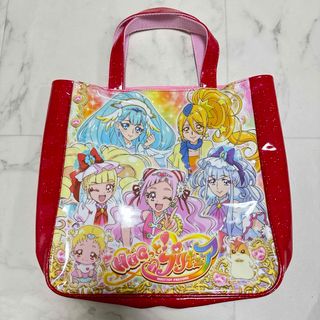 バンダイ(BANDAI)の新品 HUGっと!プリキュア トートバッグ 赤 レッド(トートバッグ)