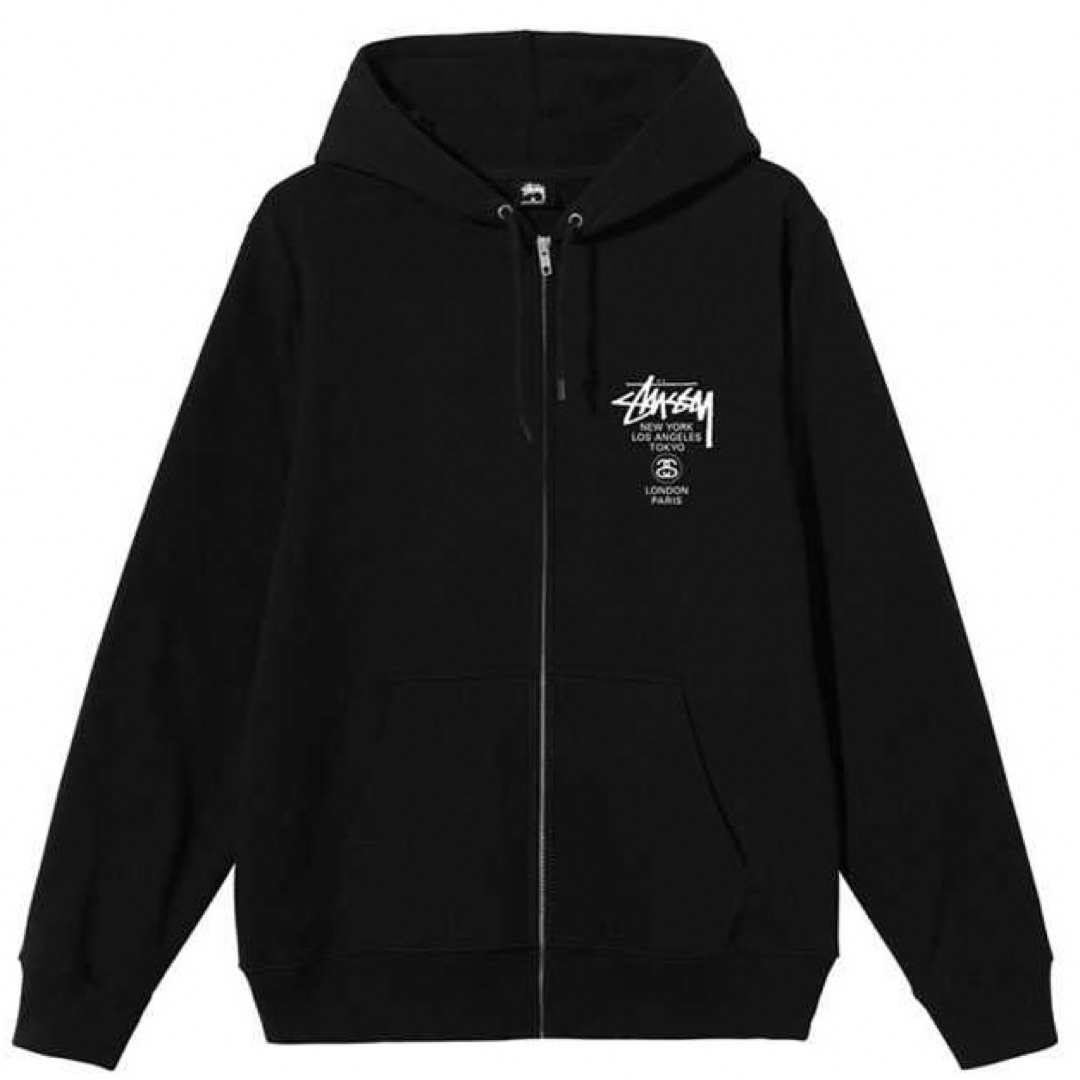 STUSSY - 【完全正規品】 ステューシー ジップアップパーカー Lの通販 ...