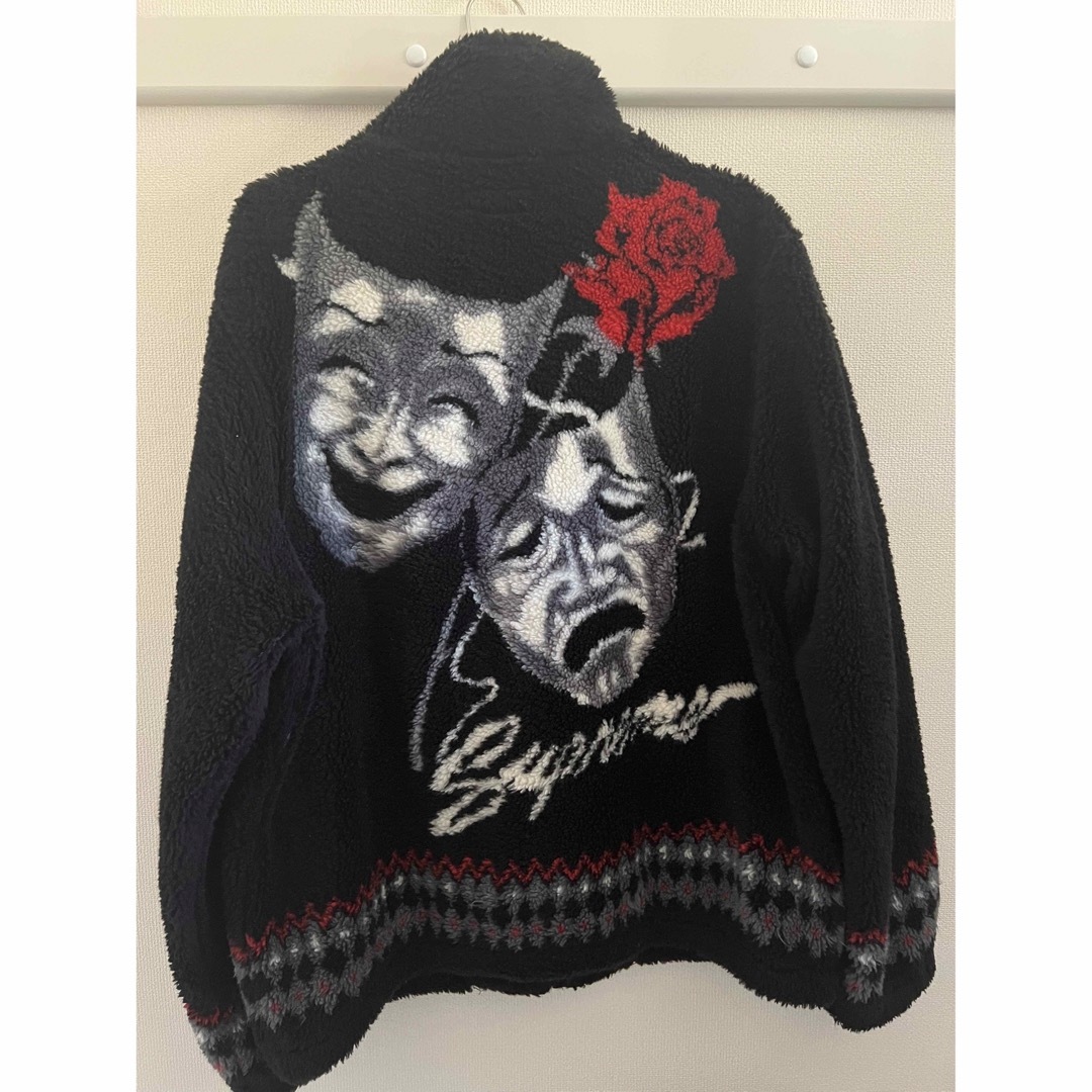 Supreme - Supreme Drama Mask Fleece Jacket L モーガンの通販 Supreme - Supreme Drama Mask Fleece Jacket L モーガンの通販