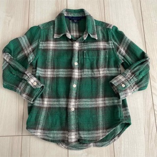 ギャップキッズ(GAP Kids)のチェックシャツ　サイズ110(ジャケット/上着)