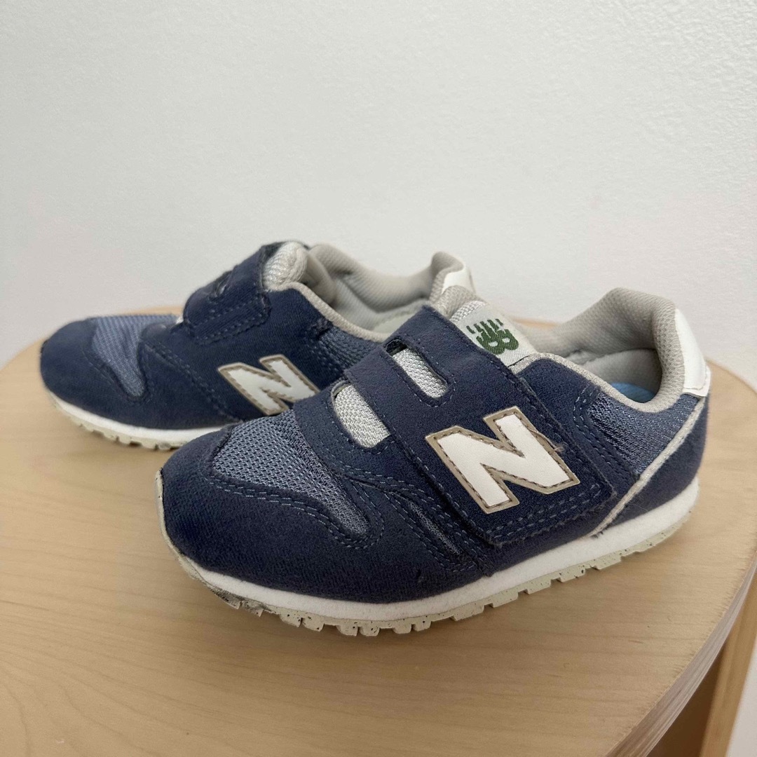 New Balance(ニューバランス)のニューバランス　16センチ　ネイビー キッズ/ベビー/マタニティのキッズ靴/シューズ(15cm~)(スニーカー)の商品写真