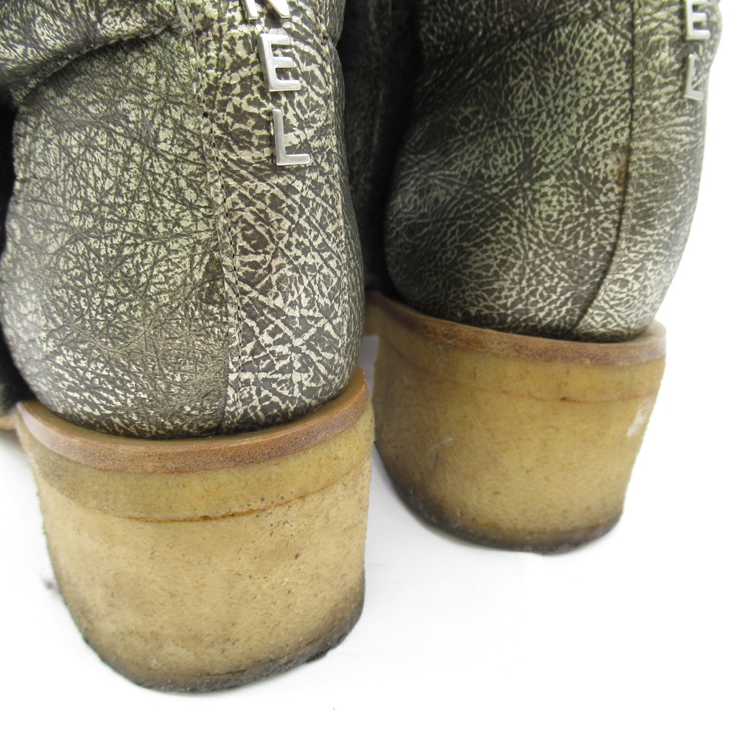 CHANEL(シャネル)のシャネル ムートン ロング ブーツ ブーツ レディースの靴/シューズ(ブーツ)の商品写真