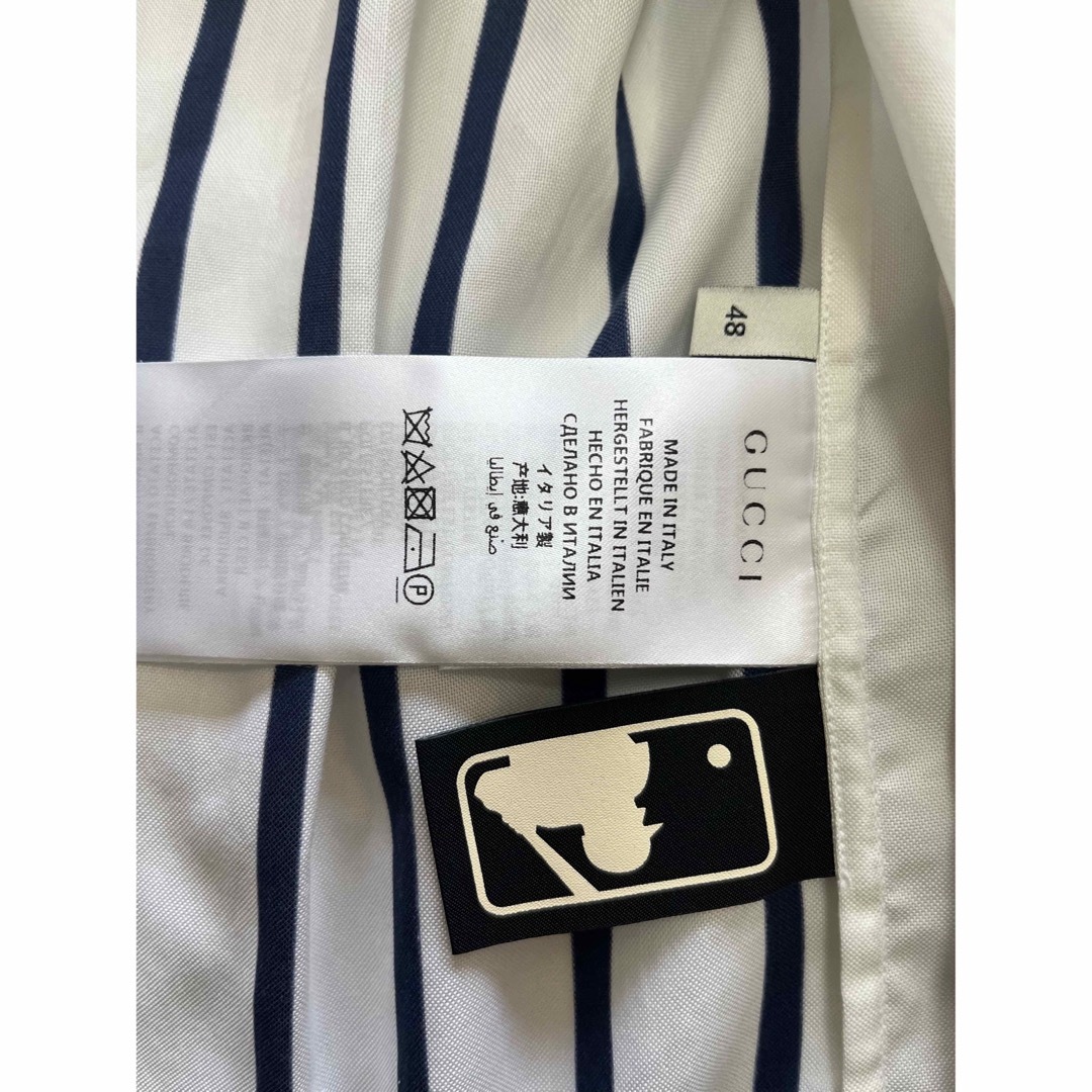 Gucci(グッチ)のグッチ×ヤンキース　限定シャツ メンズのトップス(シャツ)の商品写真