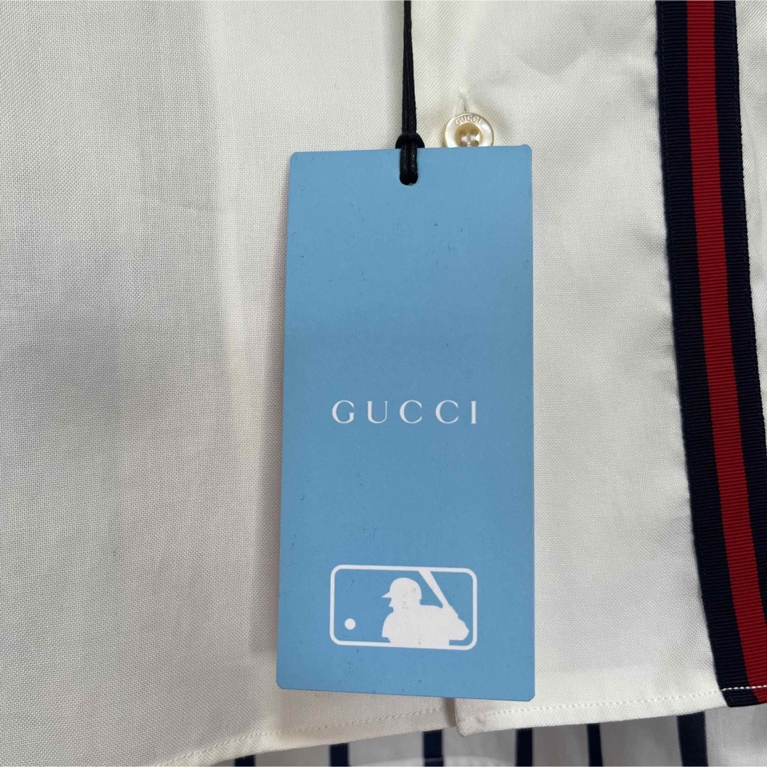 Gucci(グッチ)のグッチ×ヤンキース　限定シャツ メンズのトップス(シャツ)の商品写真