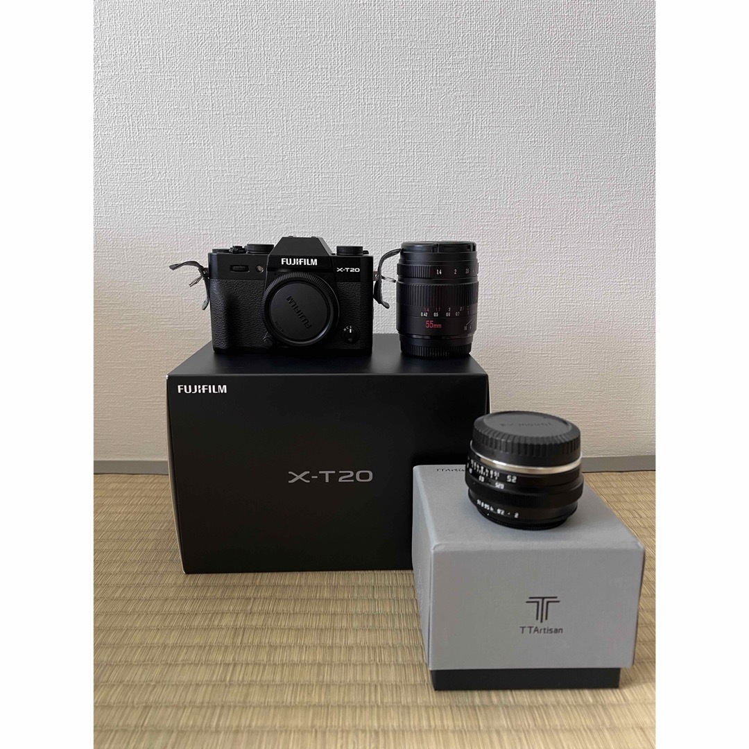 Fujifilm X-t20+ Artisan55mm+ttarisan25mm