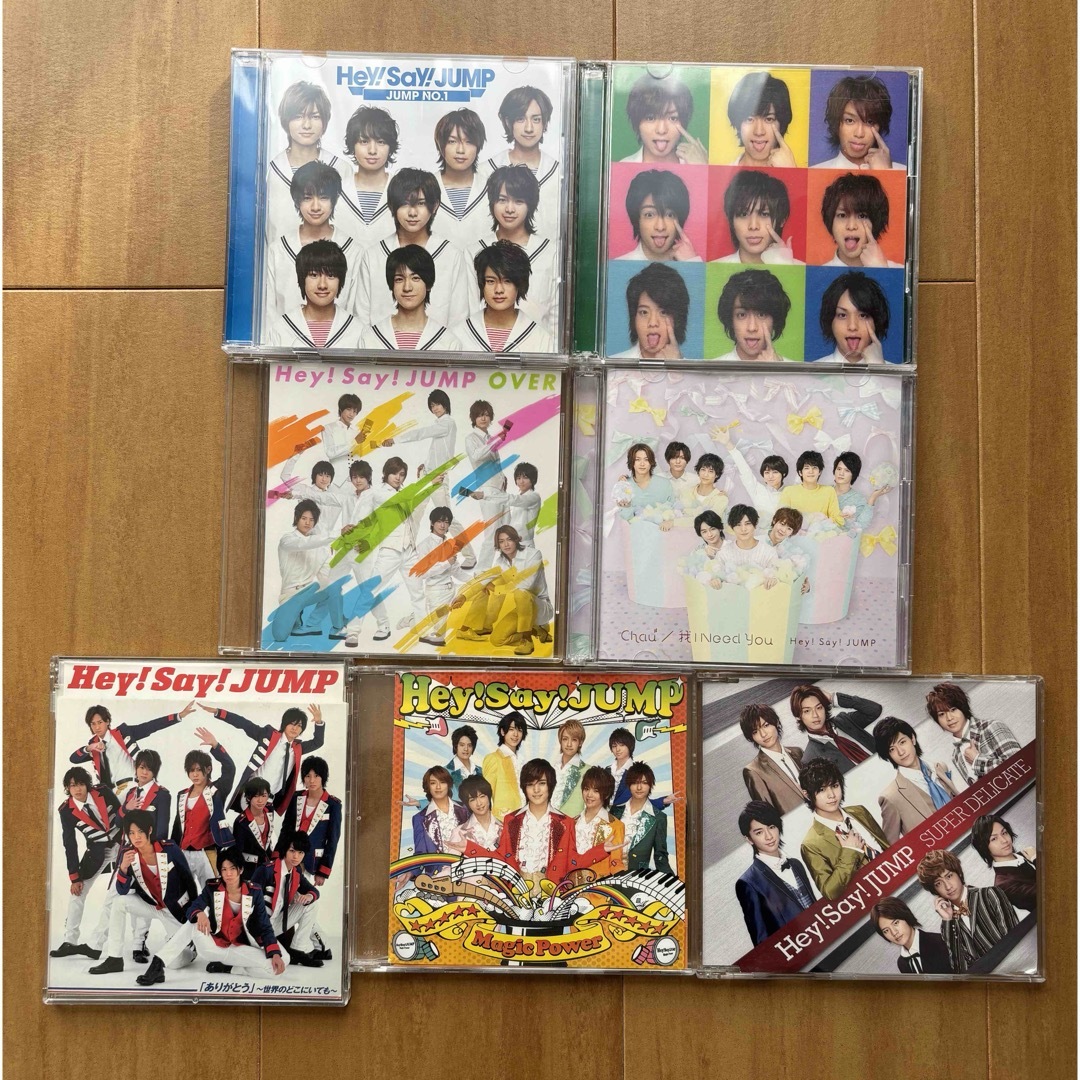 Hey! Say! JUMP(ヘイセイジャンプ)のHey!Say!JUMP CD7枚セット エンタメ/ホビーのCD(その他)の商品写真