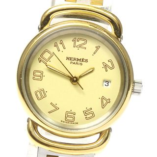 エルメス(Hermes)のエルメス HERMES プルマン デイト クォーツ レディース _782077(腕時計)