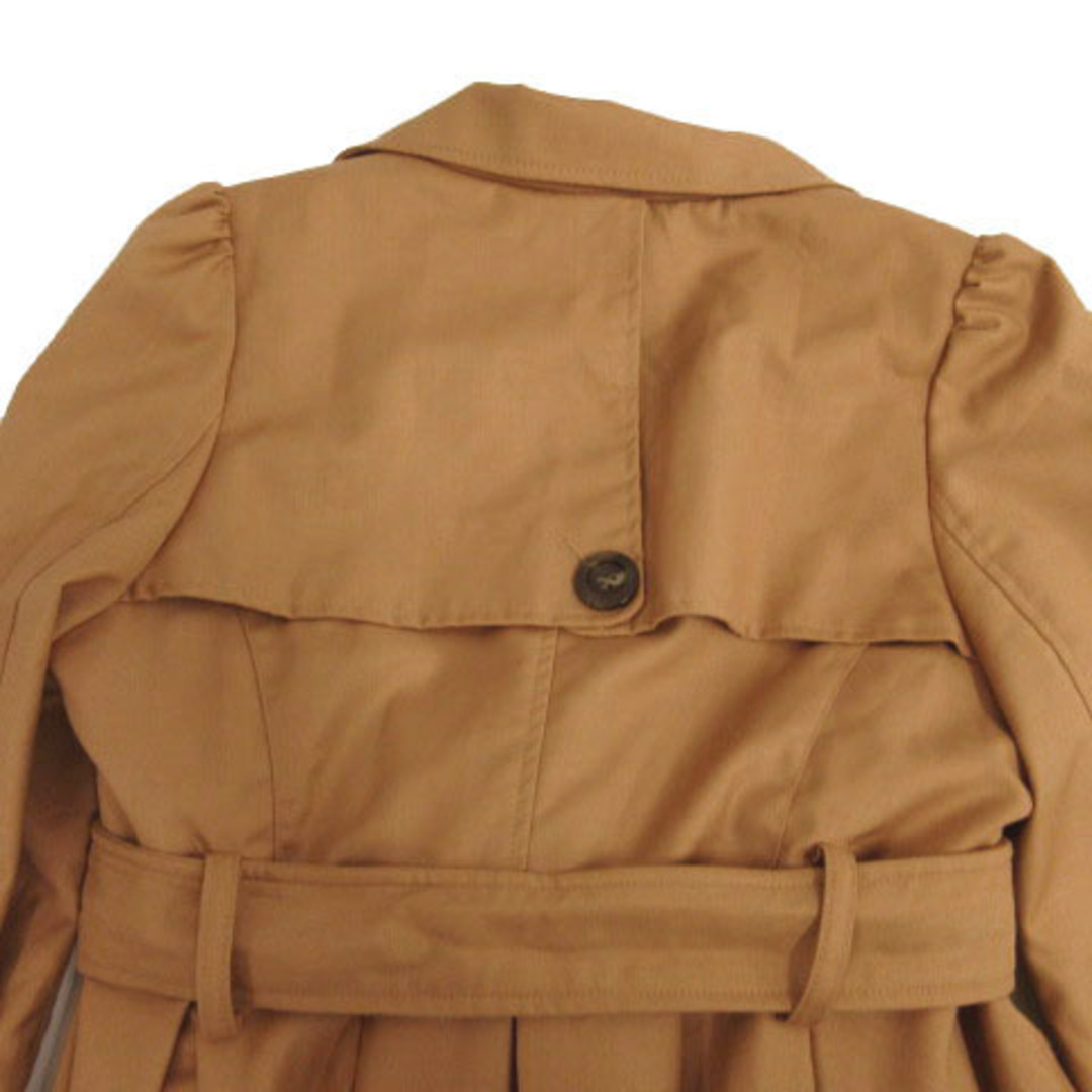 dazzlin(ダズリン)のダズリン dazzlin コート トレンチコート ダブル リボン 茶 S レディースのジャケット/アウター(その他)の商品写真