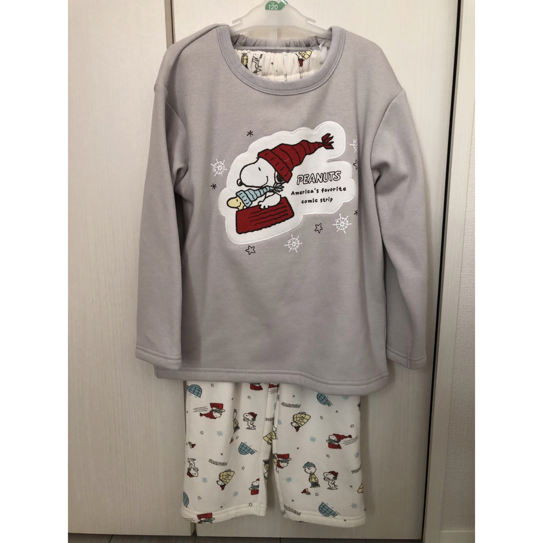 SNOOPY(スヌーピー)のスヌーピーパジャマ120 キッズ/ベビー/マタニティのキッズ服女の子用(90cm~)(パジャマ)の商品写真