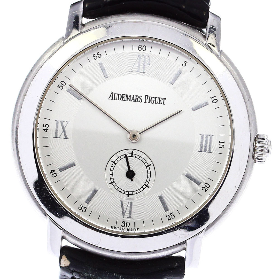 オーデマ・ピゲ AUDEMARS PIGUET 15056BC ジュールオーデマ クラシック K18WG スモールセコンド 手巻き メンズ _755716約35mmベルトサイズ