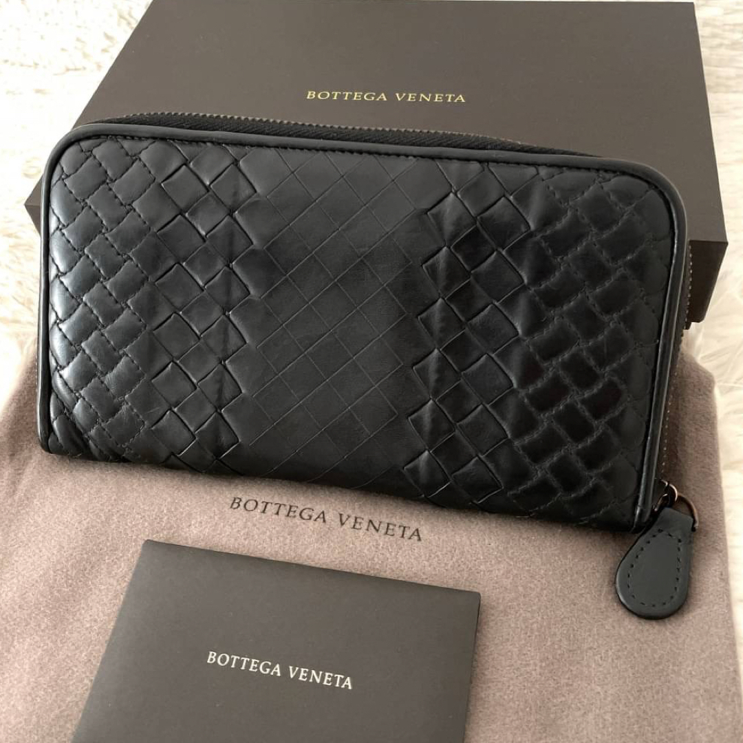 Bottega Veneta - 美品☆ボッテガ ラウンドファスナー イントレ