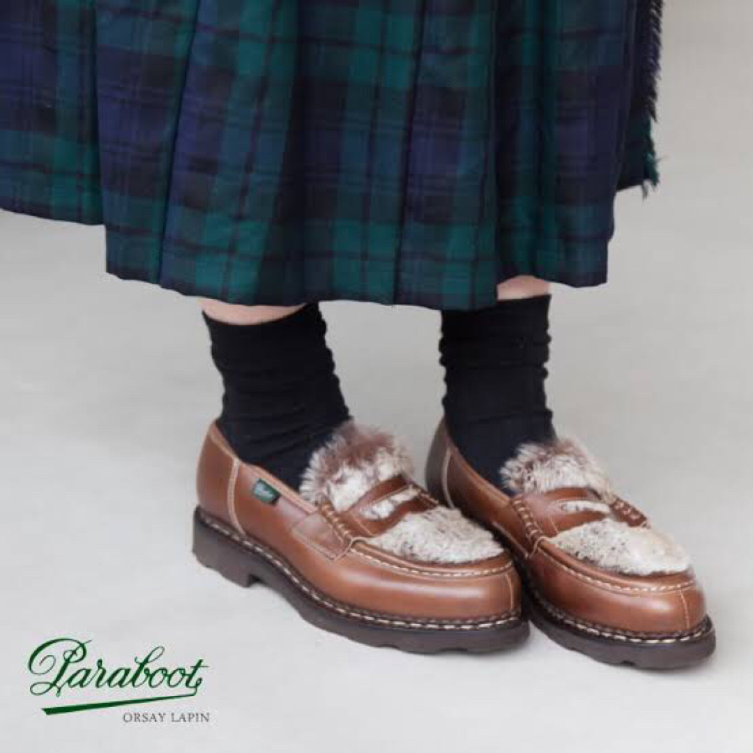 Paraboot(パラブーツ)のParaboot ORSAY LAPIN サイズ3H オルセーラパン ランス レディースの靴/シューズ(ローファー/革靴)の商品写真