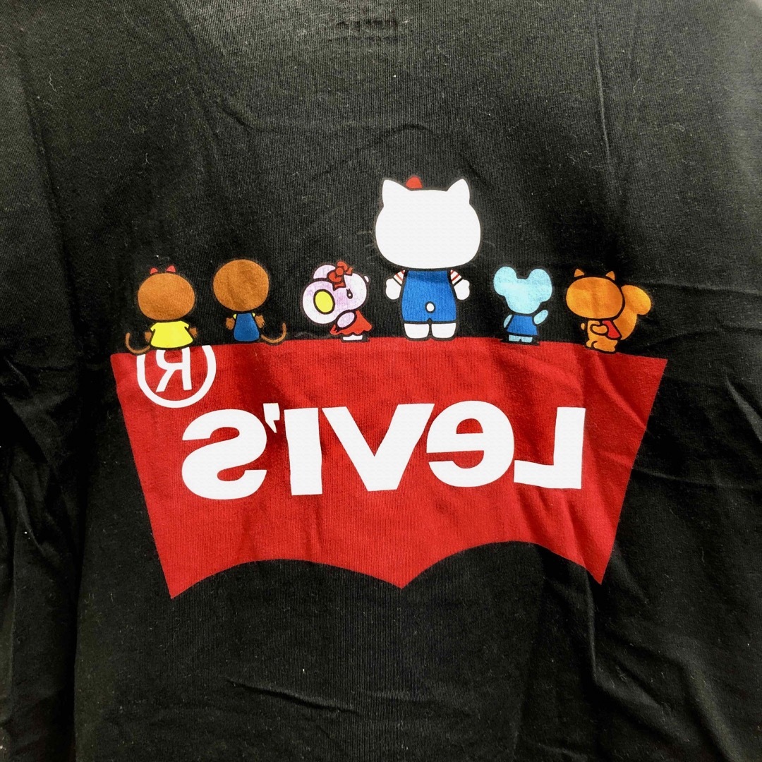 Levi's(リーバイス)のリーバイス×キティコラボ☆Tシャツ レディースのトップス(Tシャツ(半袖/袖なし))の商品写真