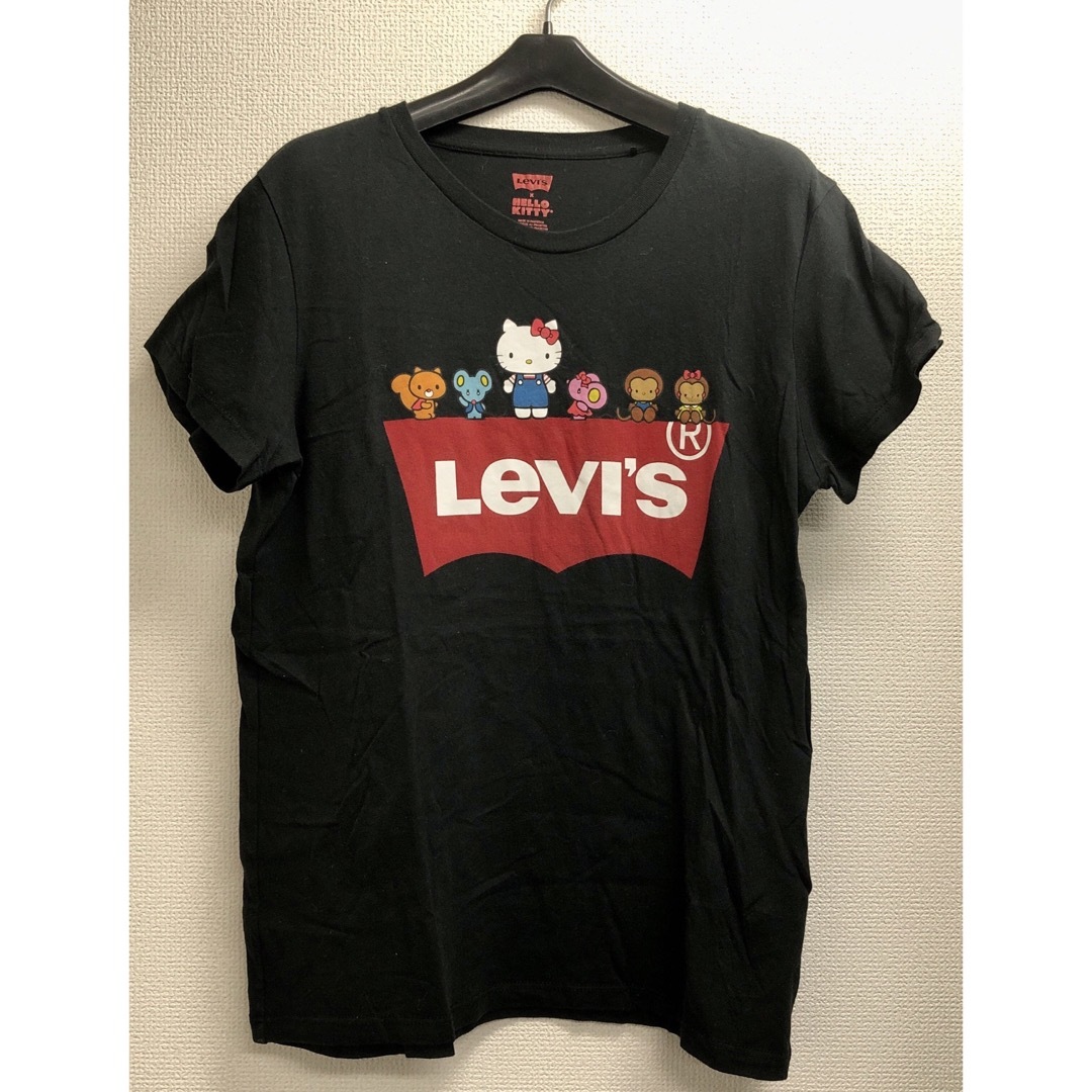 Levi's(リーバイス)のリーバイス×キティコラボ☆Tシャツ レディースのトップス(Tシャツ(半袖/袖なし))の商品写真