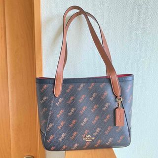 コーチ(COACH)のCOACH　トートバッグ　ホース アンド キャリッジ ドットプリント(トートバッグ)