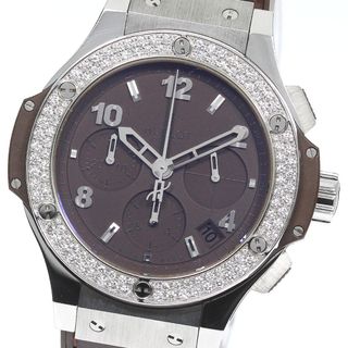 ウブロ(HUBLOT)のウブロ HUBLOT 341.SC.5490.LR.1104 ビッグバン トゥッティフルッティ ダイヤベゼル 自動巻き レディース 良品 _761166(腕時計)