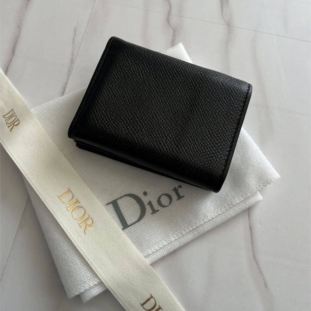 920 極上美品 Dior クリスチャンディオール 3つ折り財布