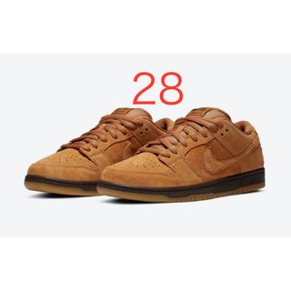 ナイキ(NIKE)の28 Nike SB Dunk Low Pro Wheat ダンクロー ウィート(スニーカー)