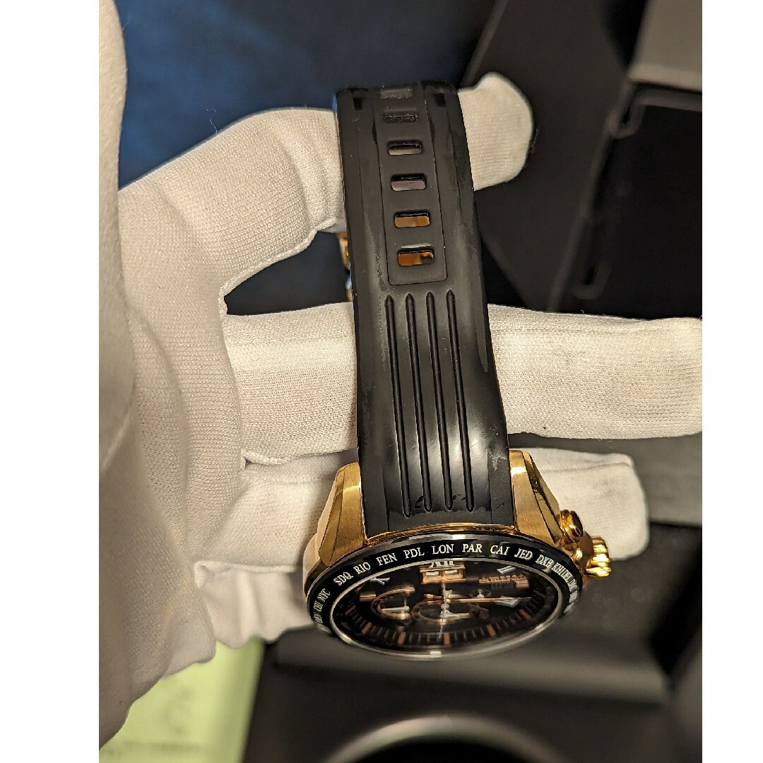 SEIKO(セイコー)の最終値下げ❗アストロンSBXB153 ビックデイト　黒×金 メンズの時計(腕時計(アナログ))の商品写真