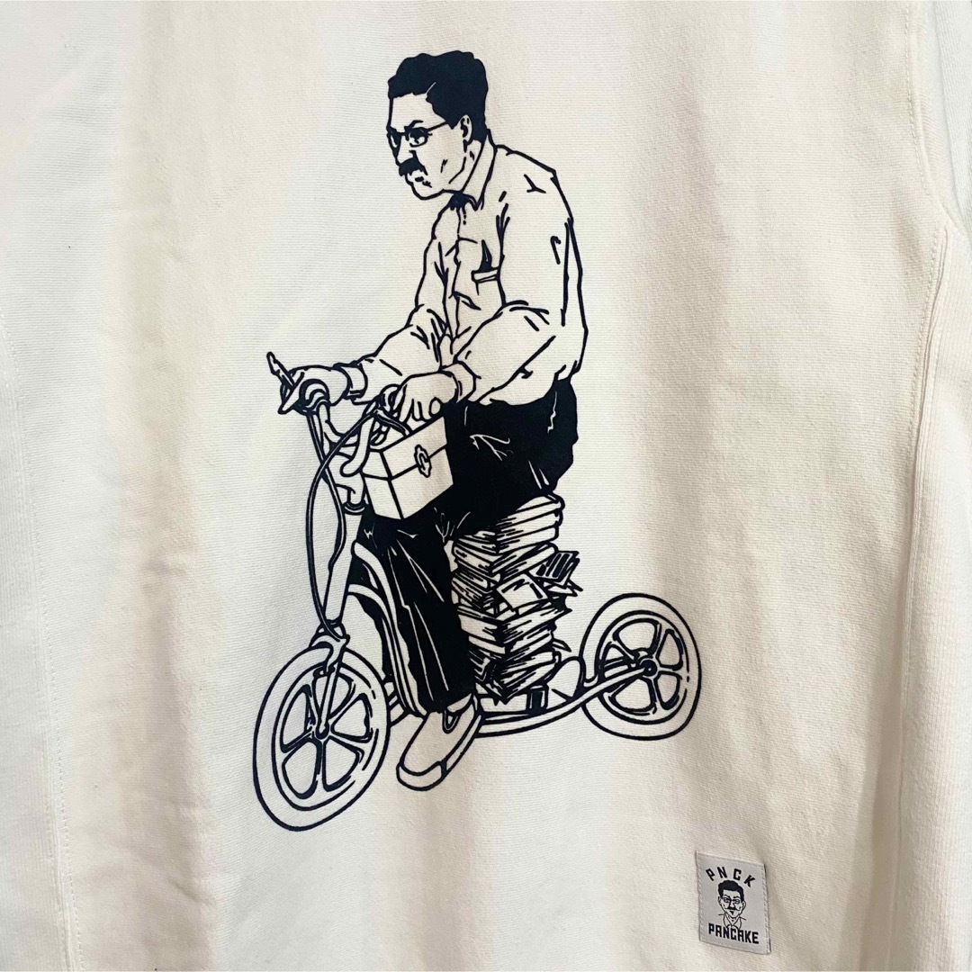 STUSSY(ステューシー)のSCOOT CREW SWT / PANCAKE   ホワイト メンズのトップス(スウェット)の商品写真