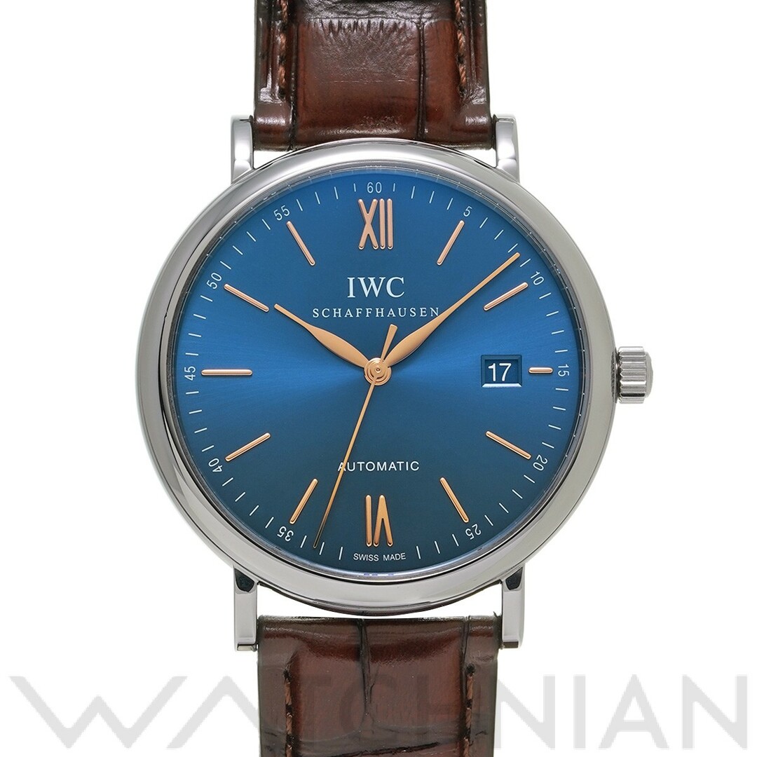 インターナショナルウォッチカンパニー IWC IW356523 ブルー メンズ 腕時計