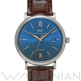 インターナショナルウォッチカンパニー(IWC)の中古 インターナショナルウォッチカンパニー IWC IW356523 ブルー メンズ 腕時計(腕時計(アナログ))