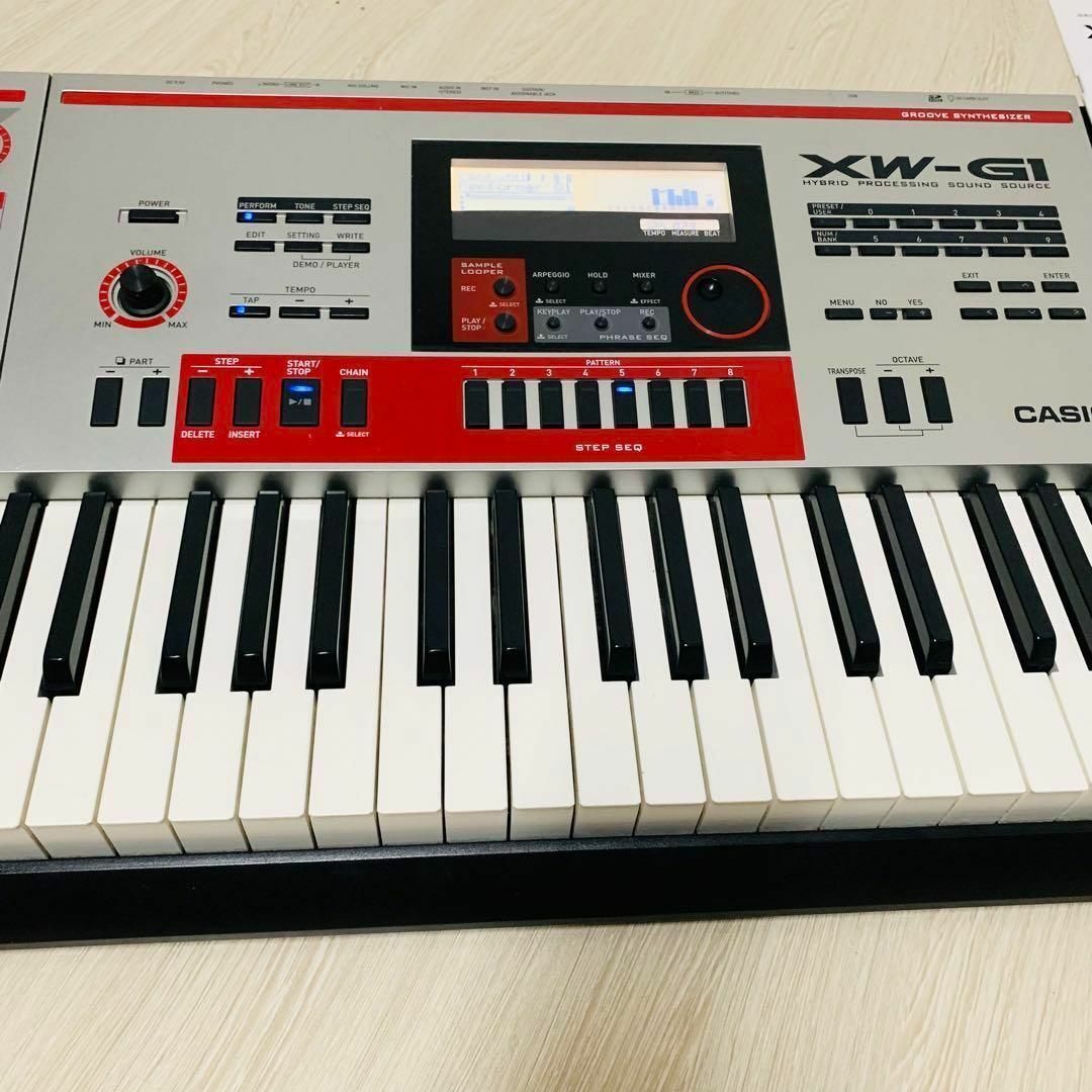 良品 CASIO シンセサイザー 61鍵盤 XW-G1 03131103