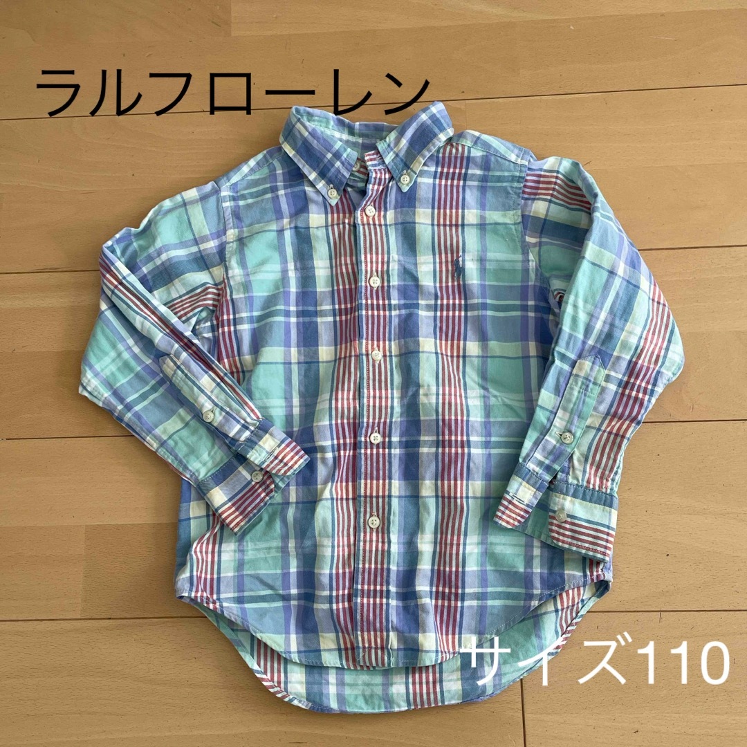 Ralph Lauren(ラルフローレン)のラルフローレン　シャツ　110 キッズ/ベビー/マタニティのキッズ服男の子用(90cm~)(ブラウス)の商品写真