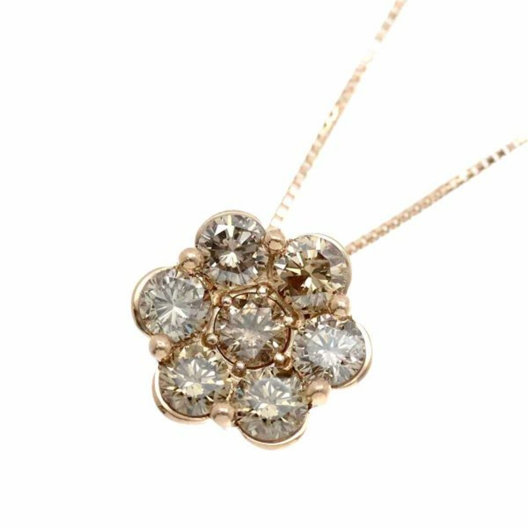 ダイヤ 2.00ct K18 PG ネックレス 45cm ピンクゴールド 750 VLP 90208211