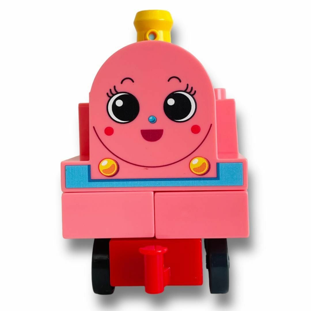 BANDAI(バンダイ)のブロックラボ　ポッポちゃん　ブロック　アンパンマン キッズ/ベビー/マタニティのおもちゃ(積み木/ブロック)の商品写真