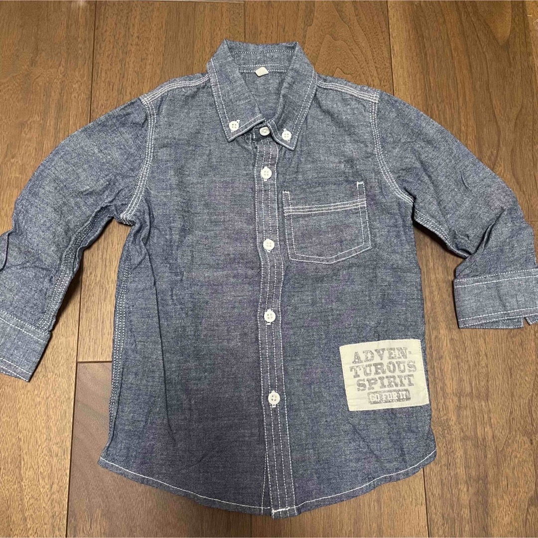 シャツ　ブラウス　カットソー　90cm キッズ/ベビー/マタニティのキッズ服男の子用(90cm~)(Tシャツ/カットソー)の商品写真