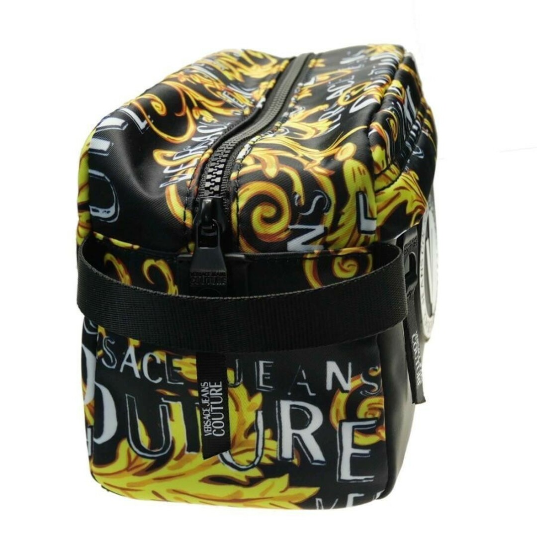 VERSACE JEANS COUTURE クラッチバッグ バロック ブラック