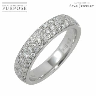 スタージュエリー(STAR JEWELRY)のスタージュエリー Star Jewelry 11号 リング ダイヤ 0.35ct K18 WG ホワイトゴールド 750 指輪 星 VLP 90205438(リング(指輪))