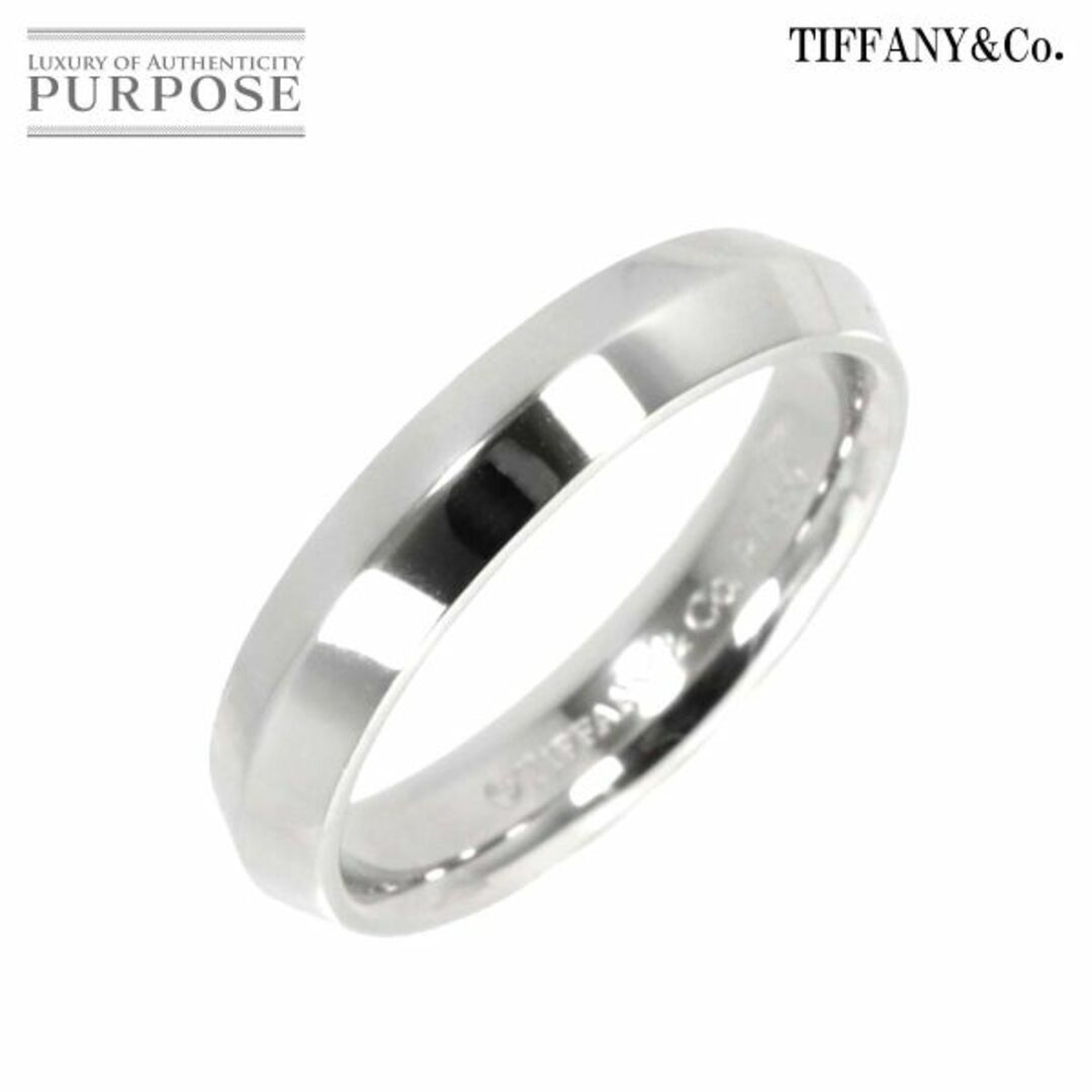 ティファニー TIFFANY&Co. 16号 リング 幅4.5mm Pt プラチナ 指輪 VLP 90213479ブランドティファニーリング