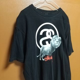 ステューシー(STUSSY)のSTUSSY アニマルＴシャツ ライオン(Tシャツ/カットソー(半袖/袖なし))