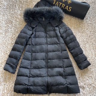 【美品】TATRAS LAVIANA タトラス ラビアナ チャコールグレー 02