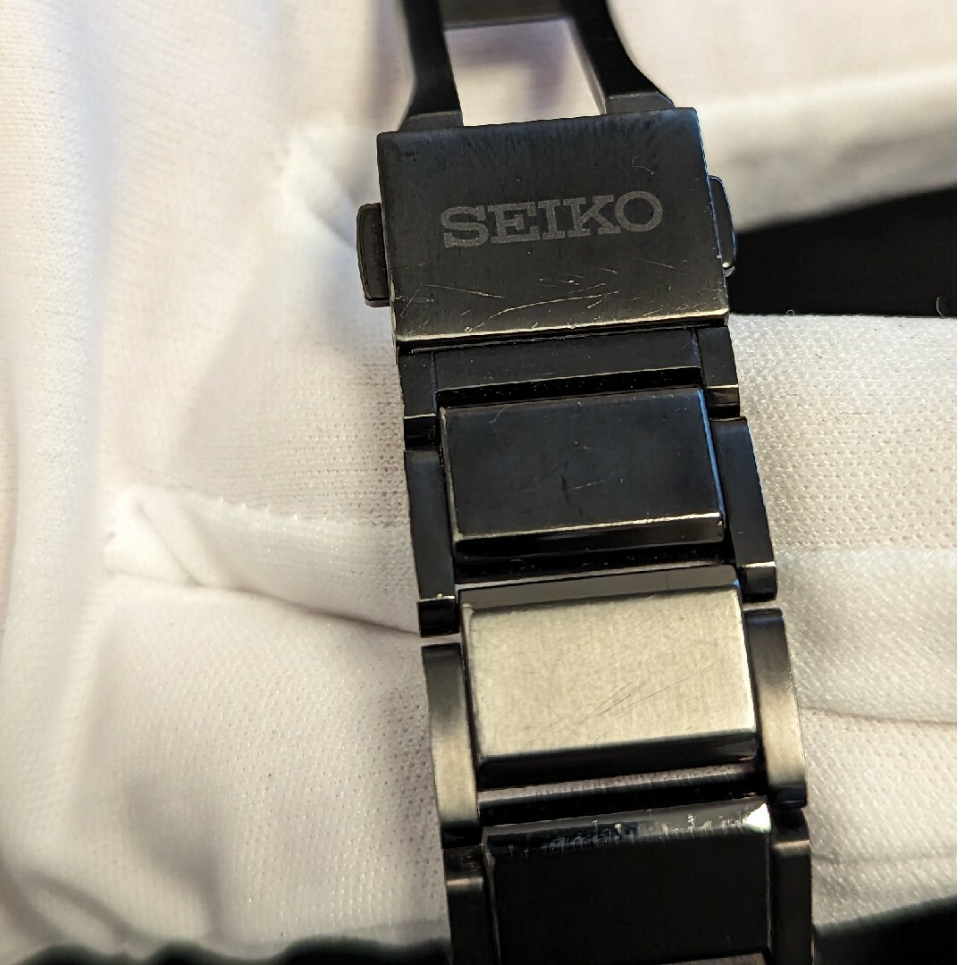 SEIKO(セイコー)の★美品★黒×金 SBXB126 アストロン エグゼクティブライン　チタンモデル メンズの時計(腕時計(アナログ))の商品写真