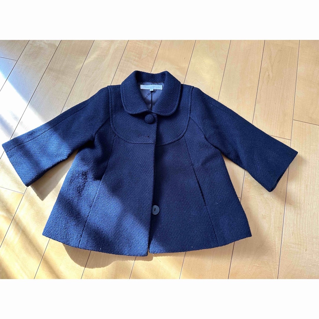 Tartine et Chocolat(タルティーヌ エ ショコラ)のTartine et Chocolat 110 キッズコート キッズ/ベビー/マタニティのキッズ服女の子用(90cm~)(コート)の商品写真