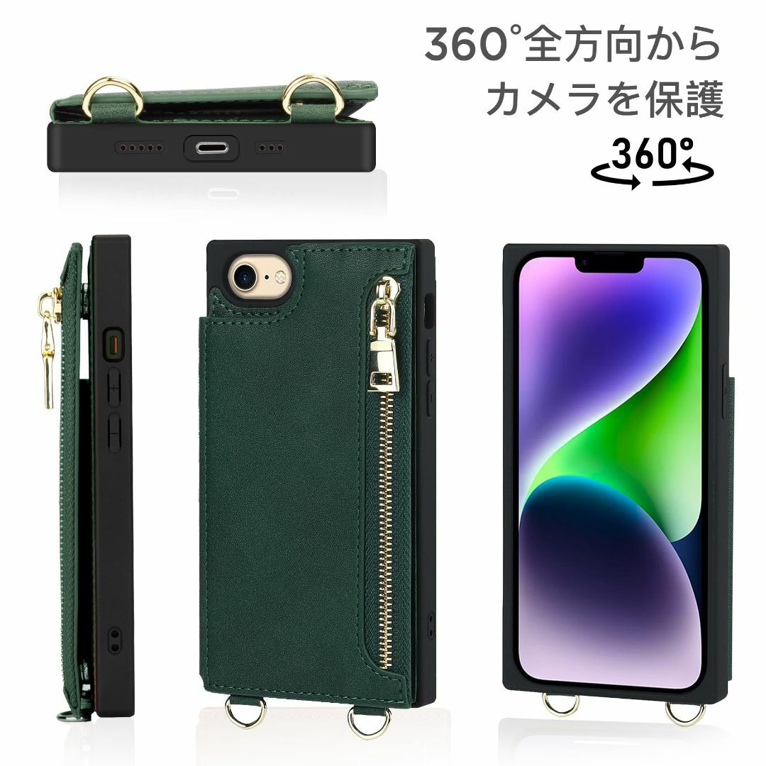 【特価商品】NODALA iPhone7/8/se/se2/se3 ケース 手帳 スマホ/家電/カメラのスマホアクセサリー(その他)の商品写真