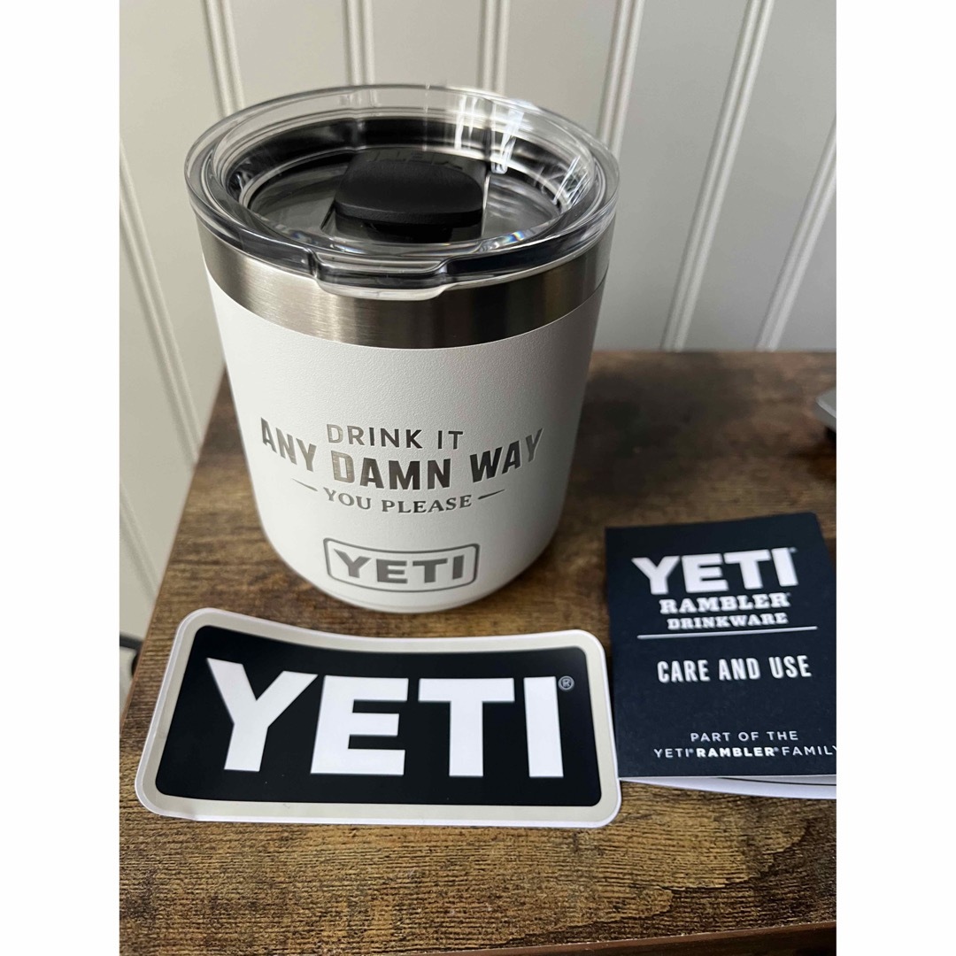 【アメリカ蒸留所限定コラボ】Jim Beam YETI 10oz ローボール