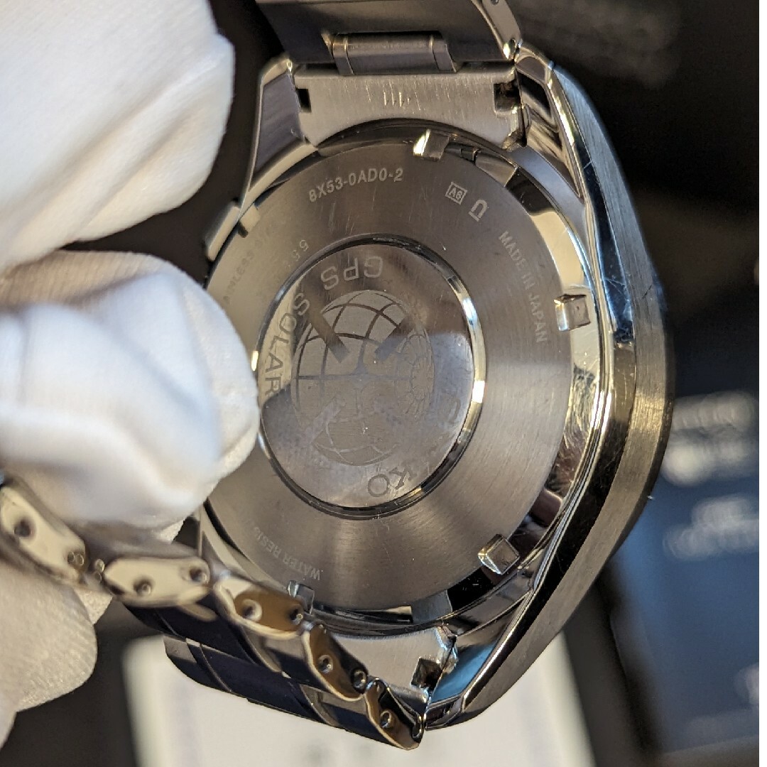 最終値下げ❗★極上美品★アストロン SBXB051 ステンレスモデル　付属品完備 メンズの時計(腕時計(アナログ))の商品写真