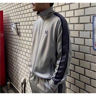 needles studious 別注 トラックジャケット グレー 23ss L